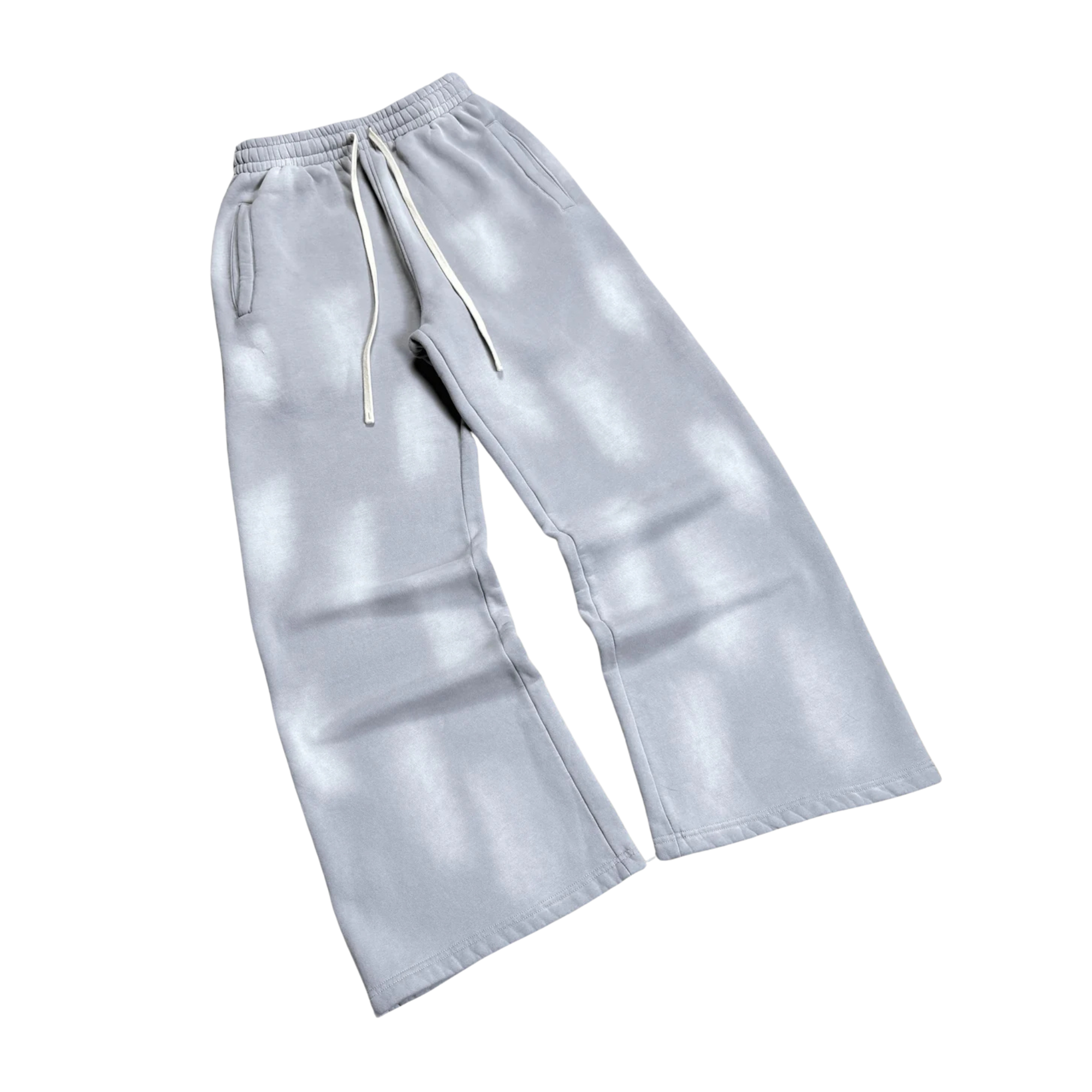 Bareline Grey Acid Washed Sweats