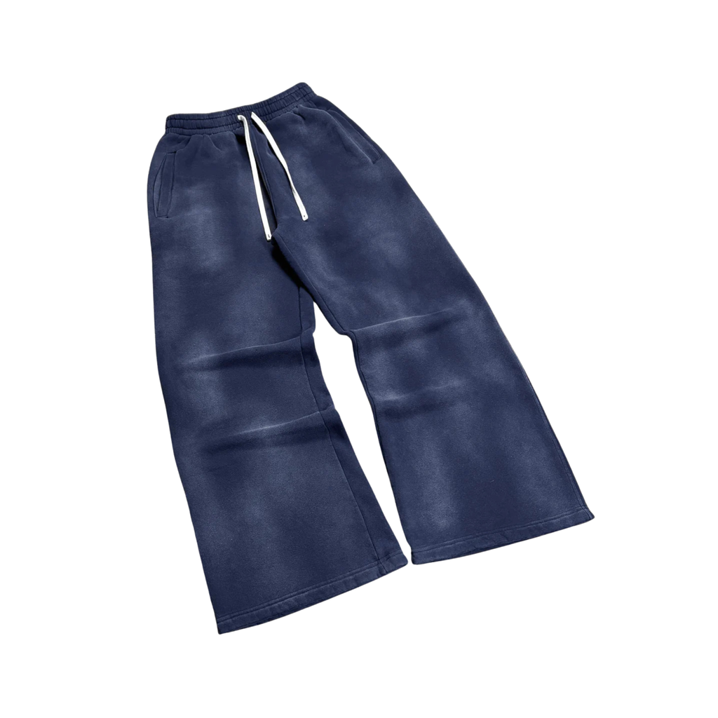 Black Acid Washed Sweats