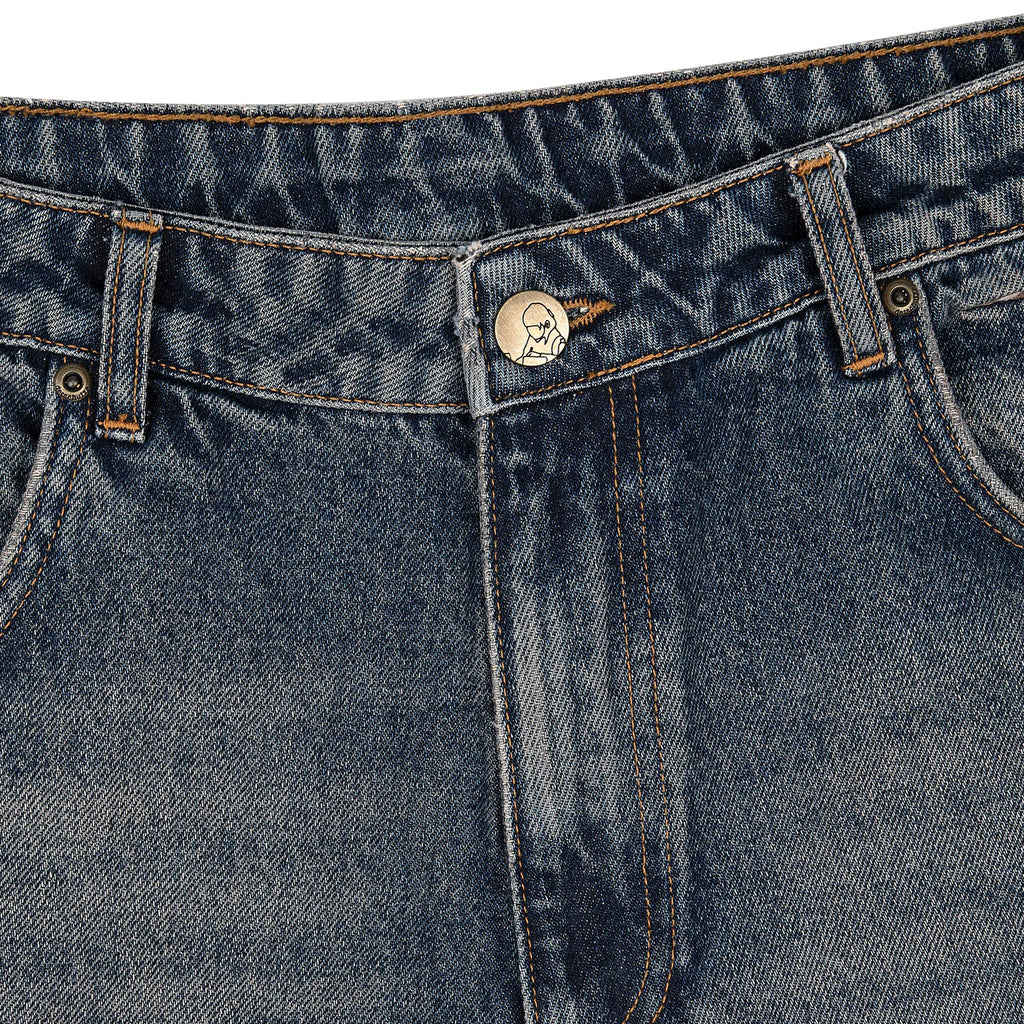 Blossom v2 patchwork washed Denim