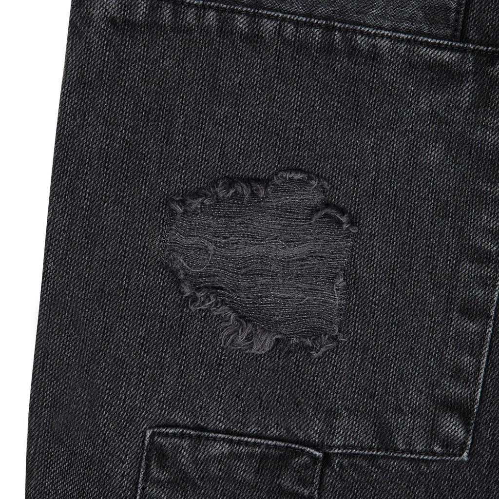 Blossom v2 patchwork Denim black
