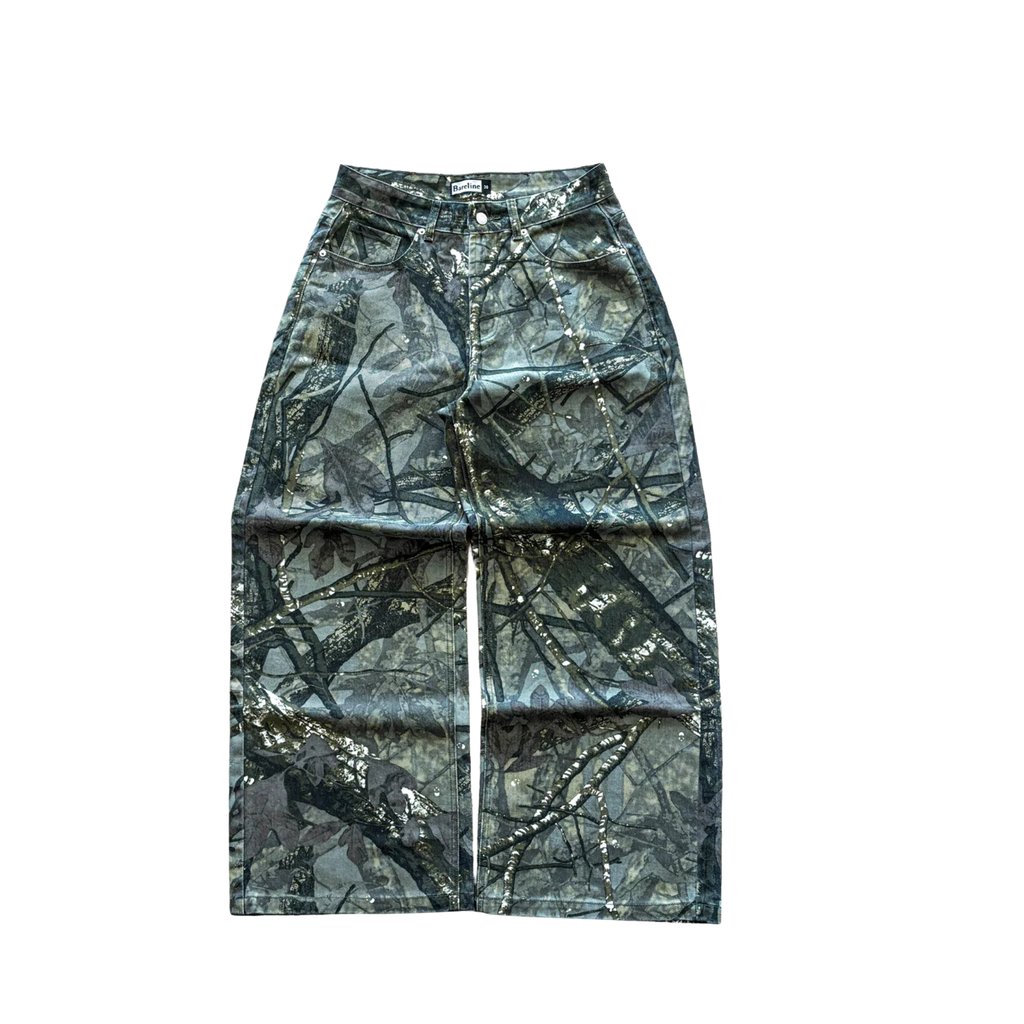 Bareline Woodland Camo Denim