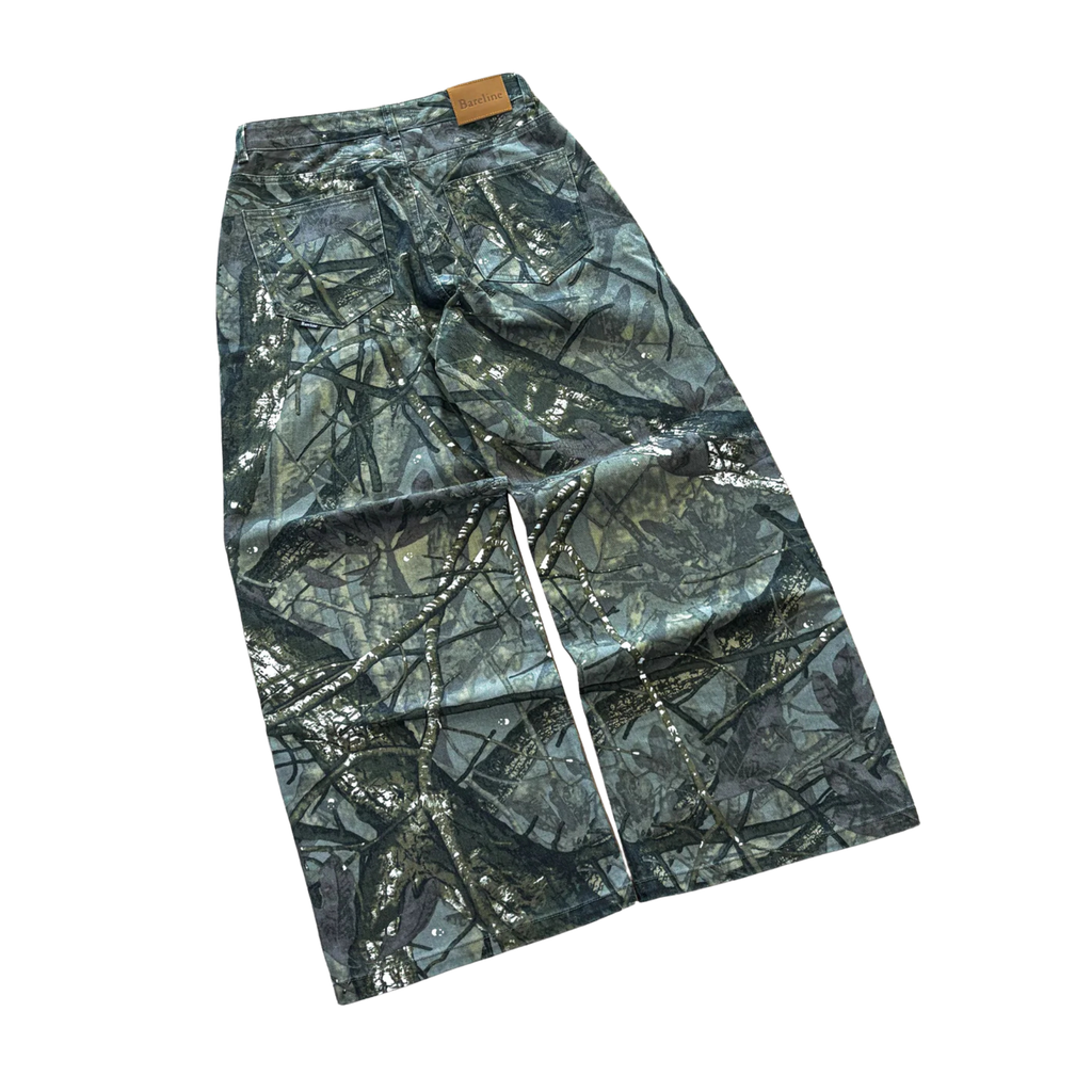Bareline Woodland Camo Denim