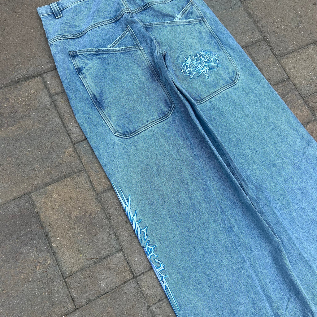 Bombshell Bats Jeans (light wash)