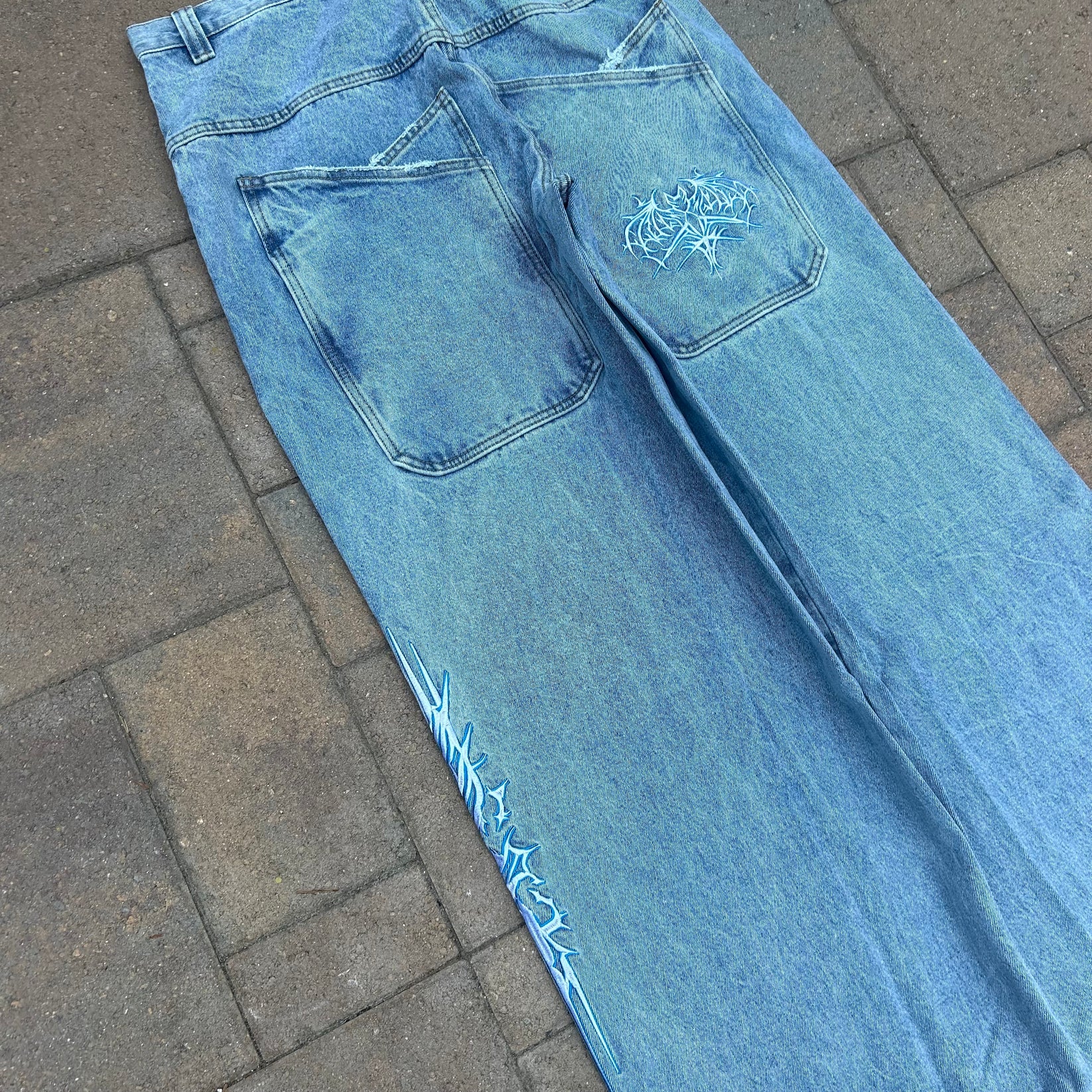 Bombshell Bats Jeans (light wash)