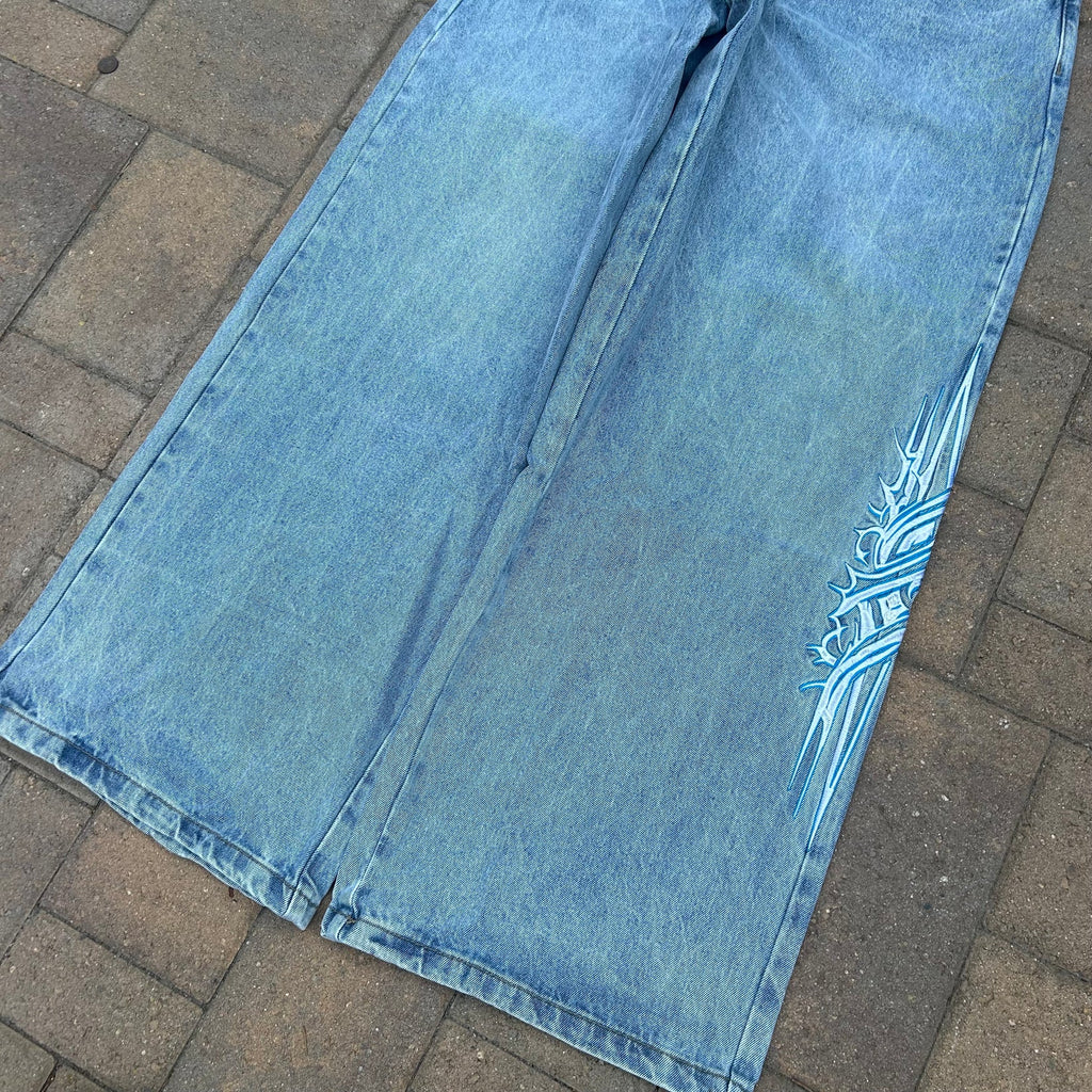 Bombshell Bats Jeans (light wash)