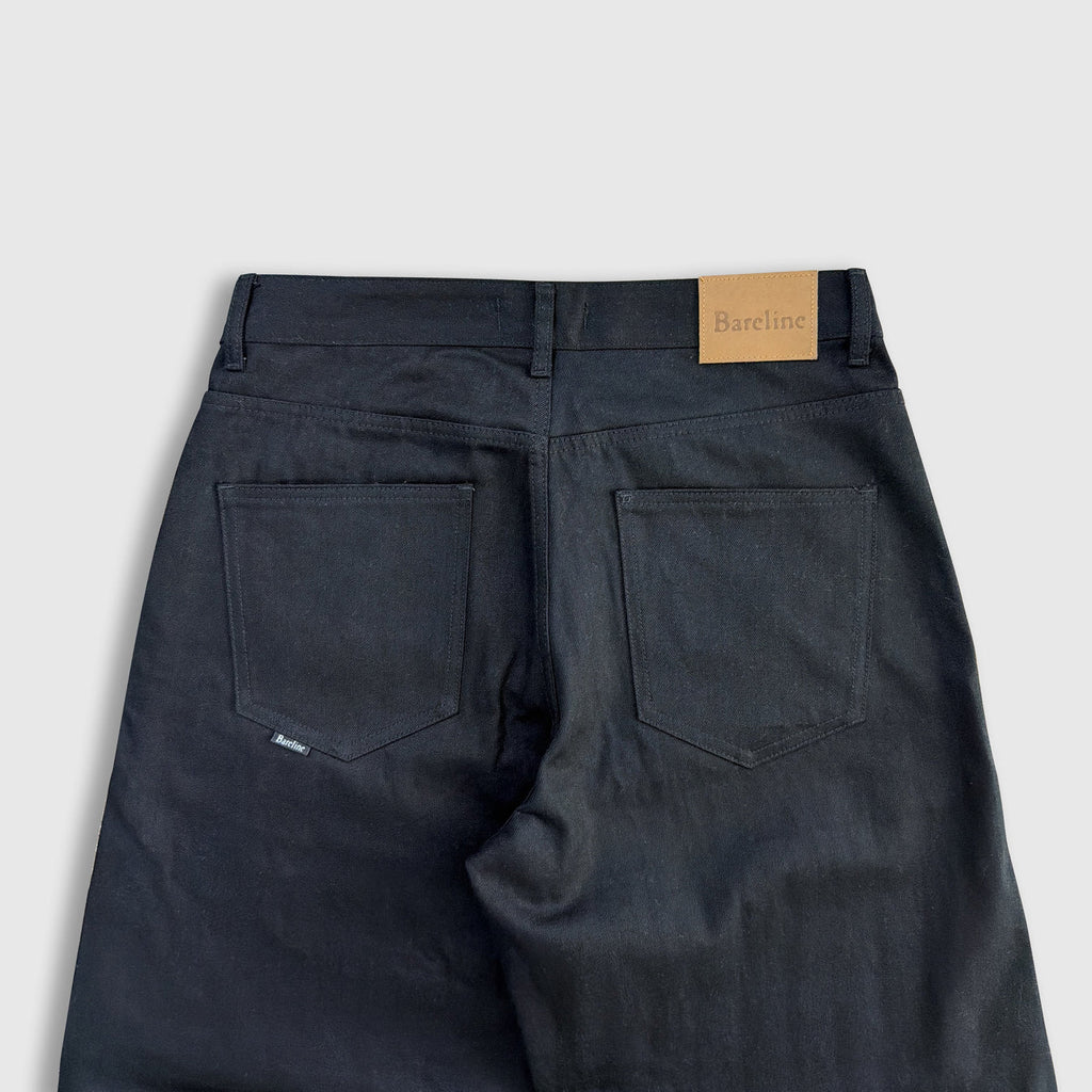 Bareline Black Selvedge Denim
