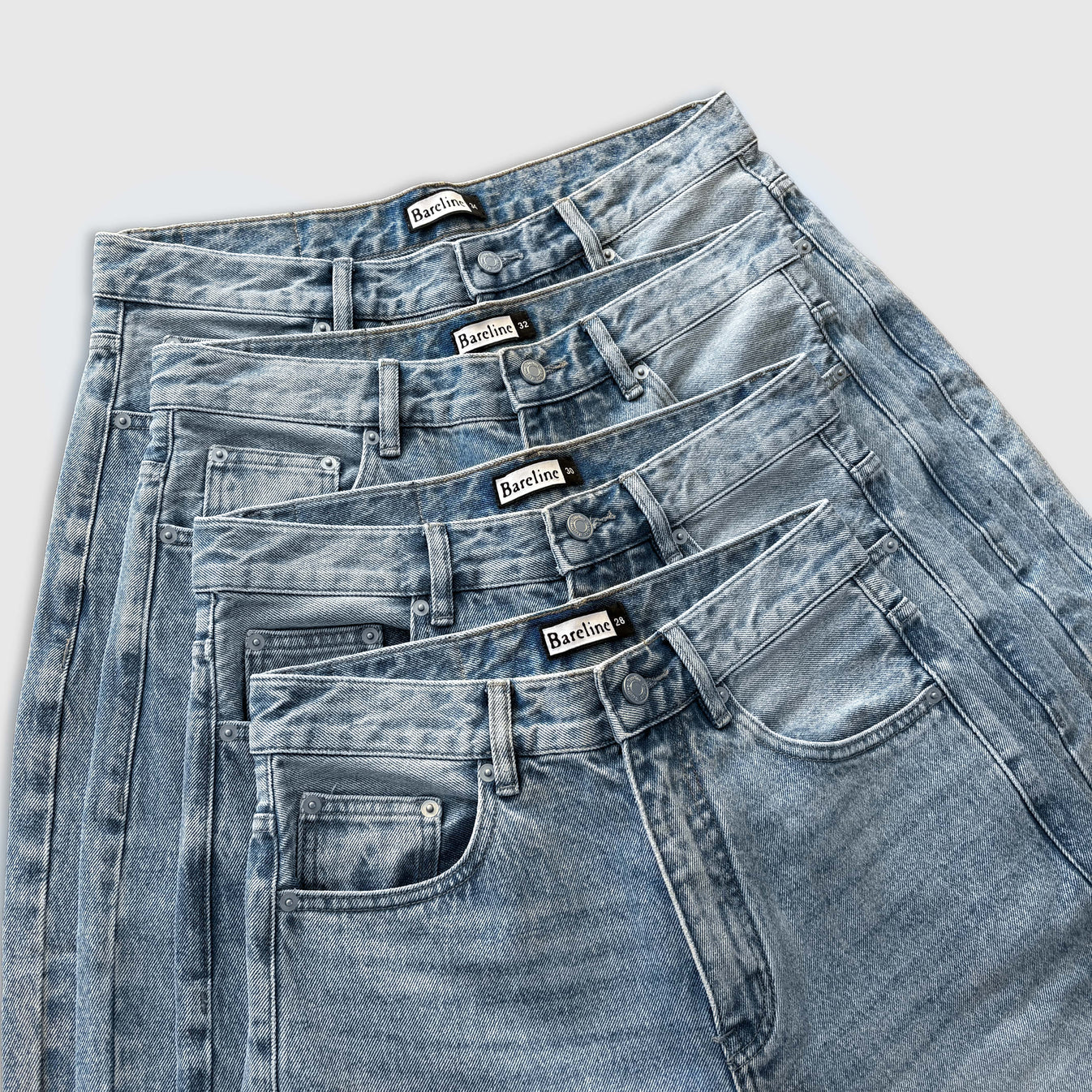 Bareline Light Blue Denim V2