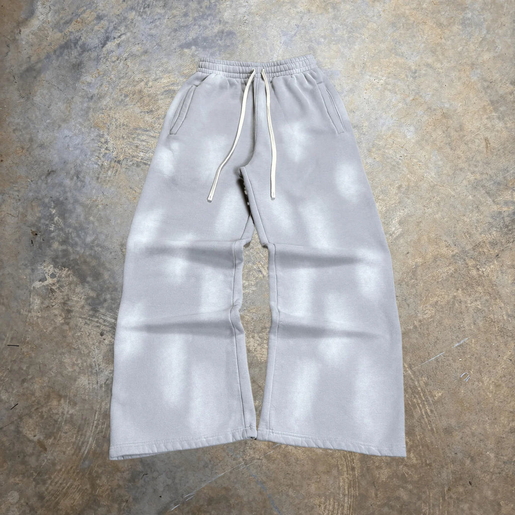 Bareline Grey Acid Washed Sweats