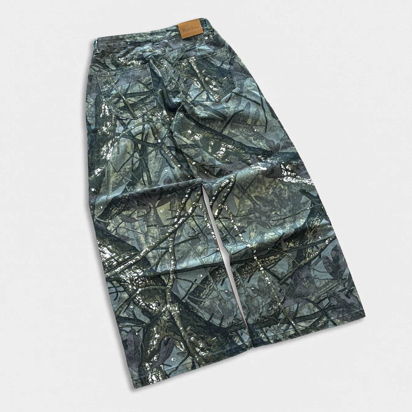Bareline Woodland Camo Denim