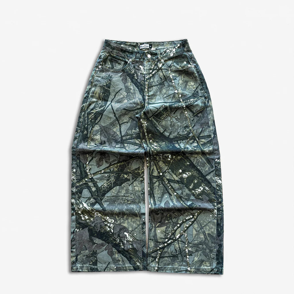 Bareline Woodland Camo Denim