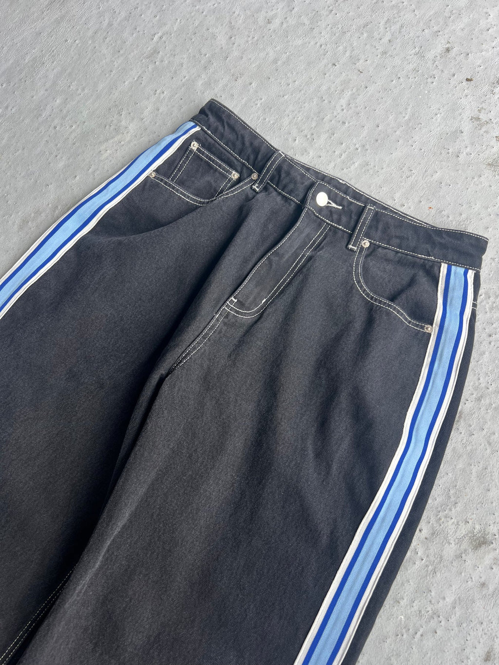 Azure Us Canal Baggy Jeans Denim