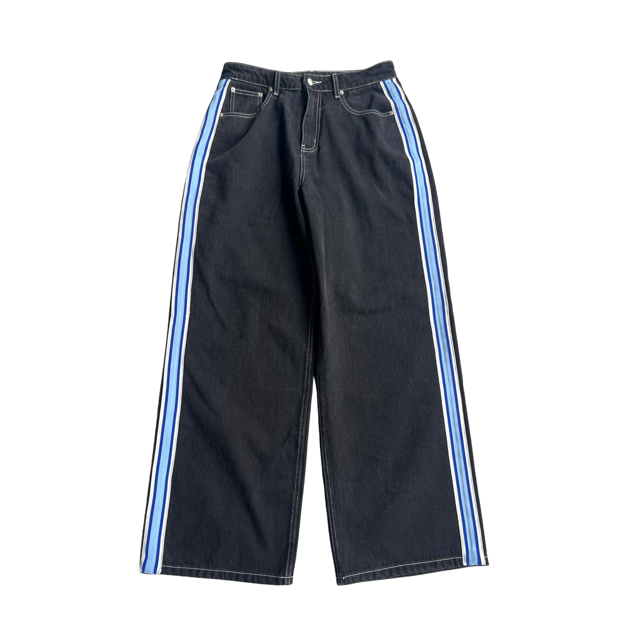Azure Us Canal Baggy Jeans Denim