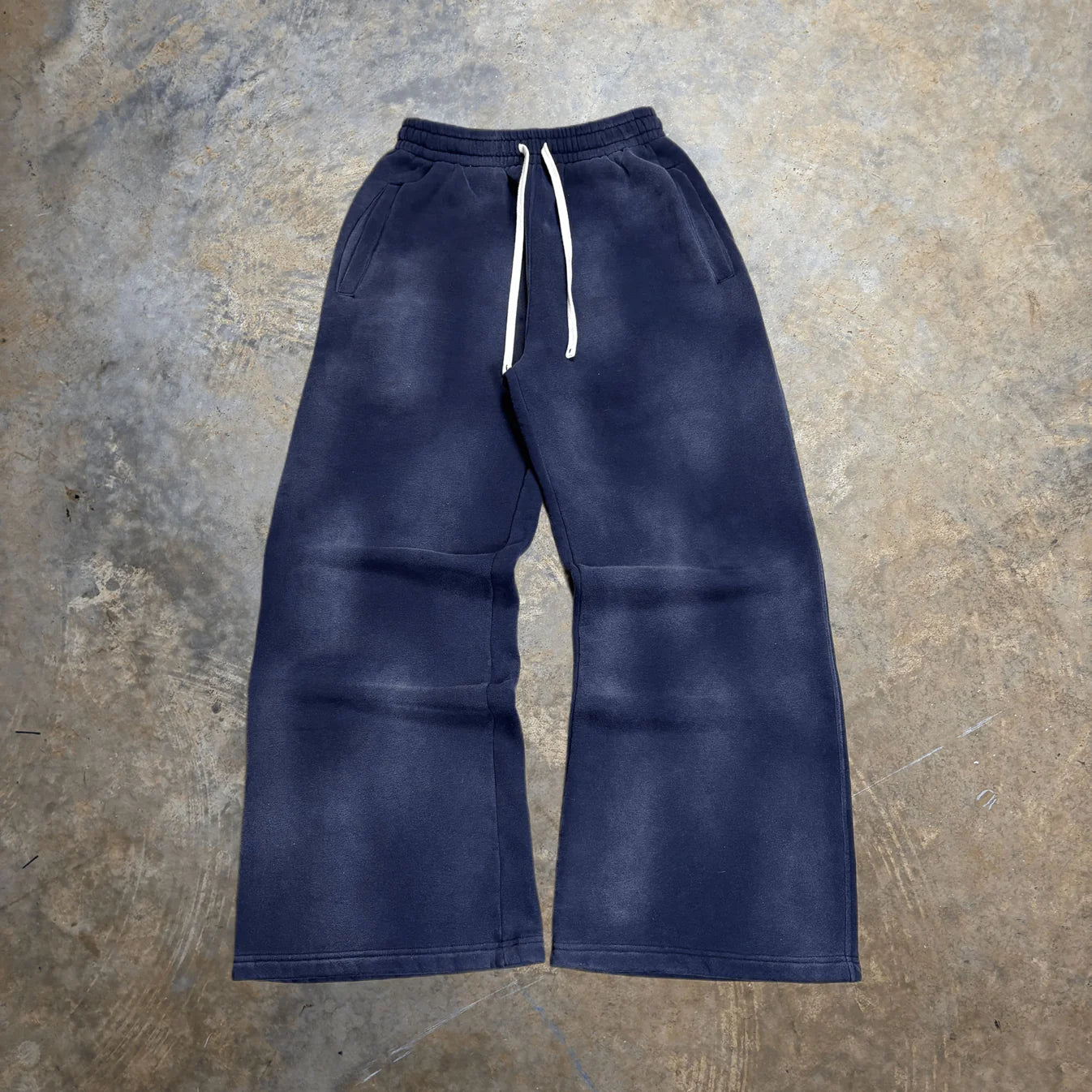 Black Acid Washed Sweats